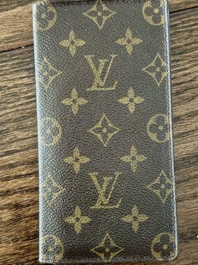 Louis Vuitton Monogram Long Wallet - Brown with Gold Monogram